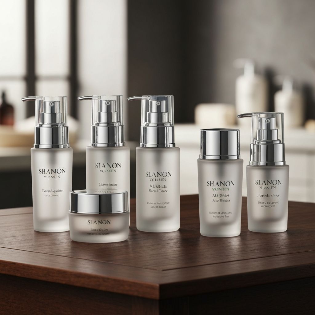 Women's face creams collection